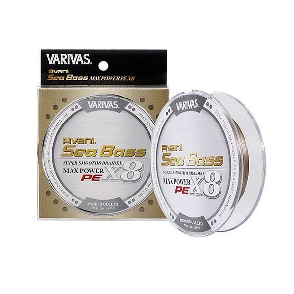 Шнур Varivas Avani SeaBass Max Power X8 Status Gold 150m 12.9kg 0.205mm #1.5 (VA 17208) VA 17208 фото