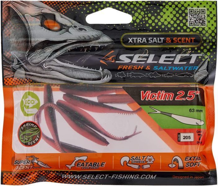 Силикон Select Victim V-Tail 2.5" #205 (7 шт/уп) 1870.74.26 фото