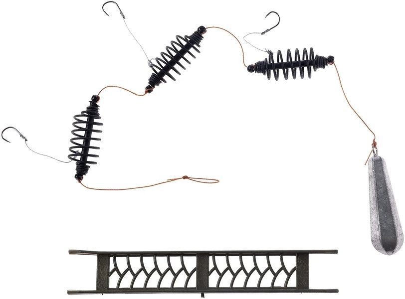 Оснастка X-Fish "Убийца карася" на мотовиле (крашеная) 20g 1917.00.21 фото