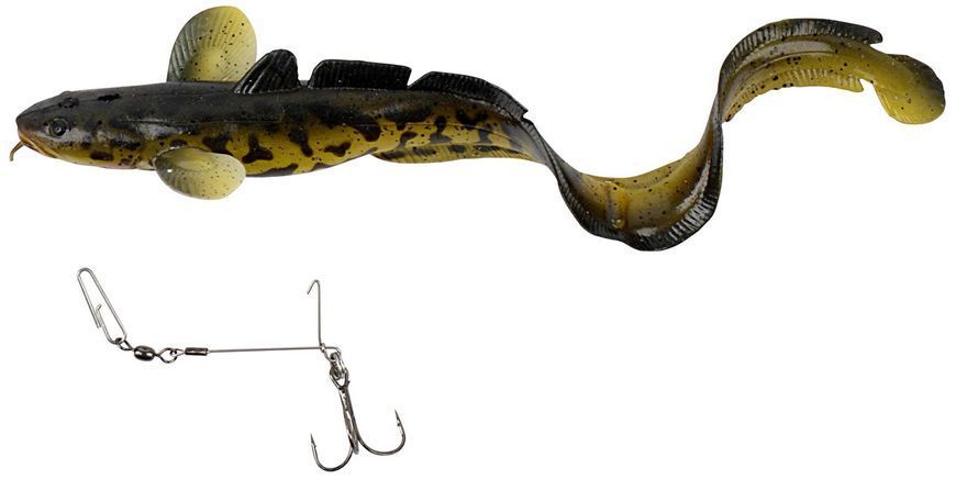 Силикон Savage Gear 3D Burbot FS 250mm 75.0g 03-FireTiger (поштучно) 1854.02.79 фото
