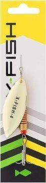 Блесна X-Fish Rampage №4 18g Gold 1917.05.96 фото