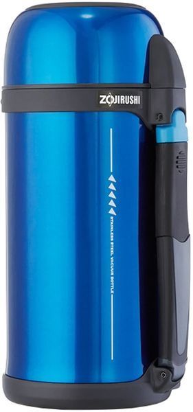 Термос ZOJIRUSHI SF-CС15AН 1.5l (складная ручка+ремешок) Синий 1678.00.25 фото
