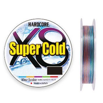 Шнур Duel Hardcore Super Cold X8 300m 5Color 23kg 0.30mm #3.0 (H3982) H3982 фото