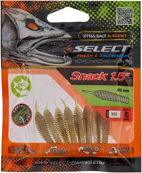Силикон Select Snack 1.5" #302 (8 шт/уп) 1870.72.82 фото