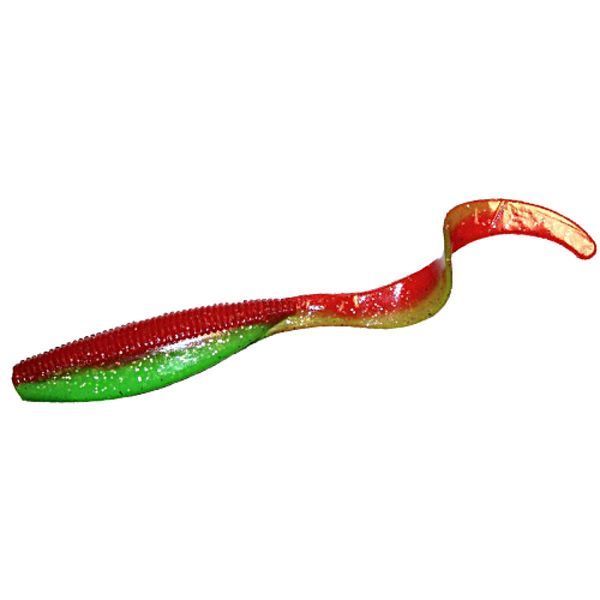 Плавающий силикон ZMAN Streakz Curly Tailz 5" 4pc #Nuked Chicken Glow (STKCRL5-241PK4) STKCRL5-241PK4 фото
