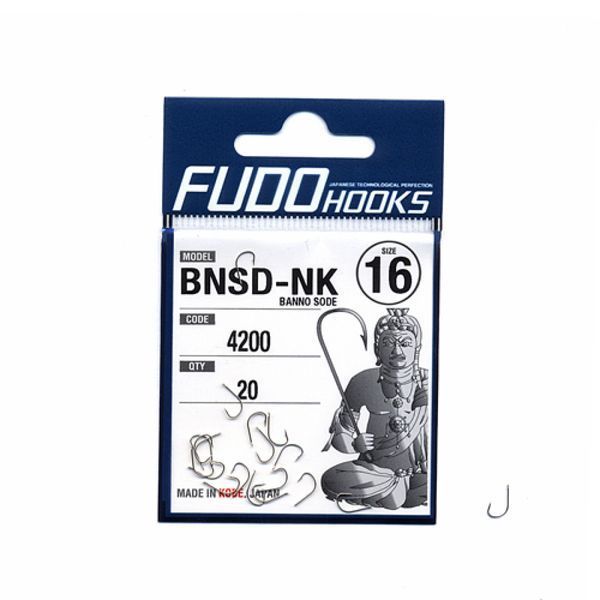 Крючки Fudo Banno Sode Nickel 16 (20 шт.) (FHNK420016) FHNK420016 фото