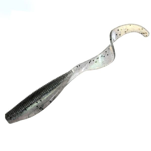 Плавающий силикон ZMAN Streakz Curly Tailz 5" 4pc #Nuked Chicken Glow (STKCRL5-241PK4) STKCRL5-241PK4 фото