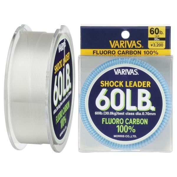 Флюорокарбон Varivas Fluoro Shock Leader 30m 11.25kg 0.440mm (РБ-647590) РБ-647590 фото