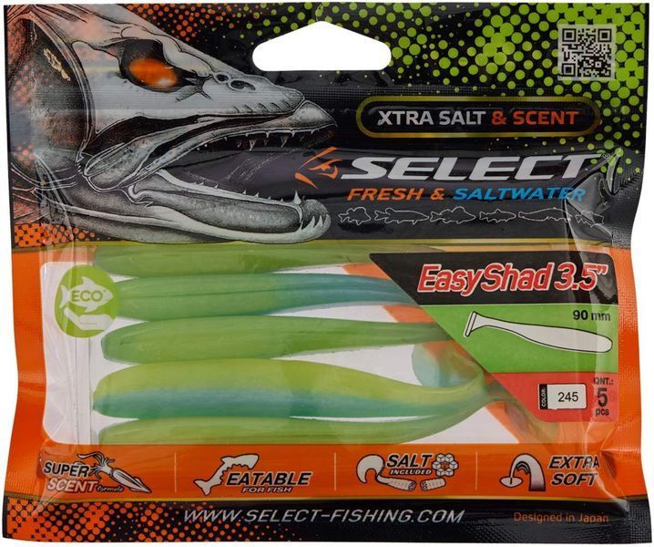 Силикон Select Easy Shad 3.5" #245 (5 шт/уп) 1870.71.77 фото
