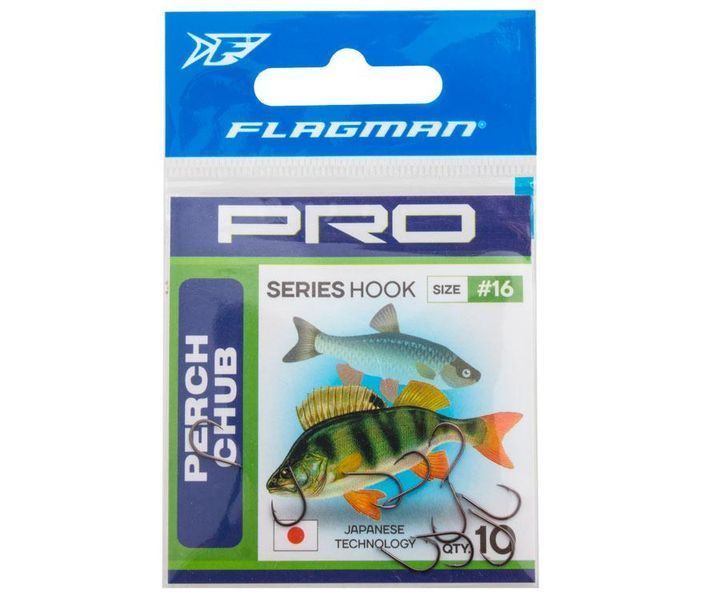 Крючки Flagman Perch Chub №12 PRPC_12BN фото