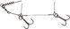 Оснастка Savage Gear 1x7 TI Corkscrew Stinger 2x#2/0 23kg (1 шт./пач.) 1854.08.83 фото