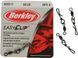 Вертлюжок с застежкой Berkley Mc Mahon Easy Clip Snaps/Swivels 5 sizes 80lb (4шт/уп) Black 2135.02.27 фото