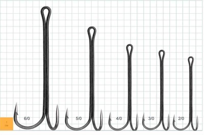 Двойник Gurza Double Hook X-Long BN Shank №4/0 (2шт/уп) 6543.00.31 фото
