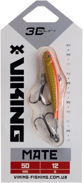 Балансир Viking Fishing Mate Ice Jig 50mm 12g #08 Candle Flame 1919.05.14 фото