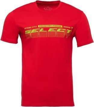 Футболка Select T-Shirt Graded Logo L Red 1870.76.74 фото