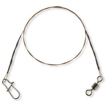 Поводок стальной Cormoran 1x7 Wire leader 20cm 15kg 2pcs (75-23150) 75-23150 фото