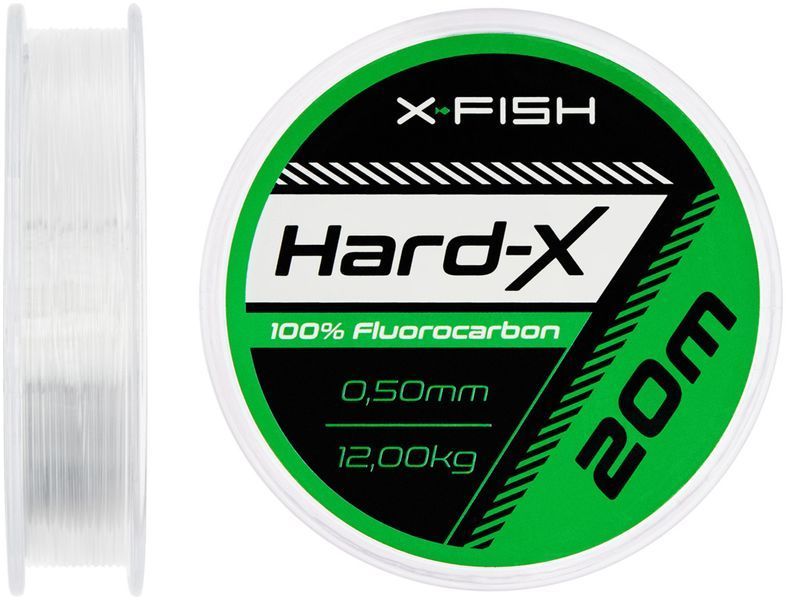 Флюорокарбон X-Fish Hard-X 20m (clear) 0.50mm 12.00kg 1917.03.90 фото
