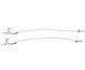 Готовий повідець Carp Pro 15см Sinking Braid 25 lb x8 PTFE Wide Gape Сapture №4 CP258-WGC042 фото 1