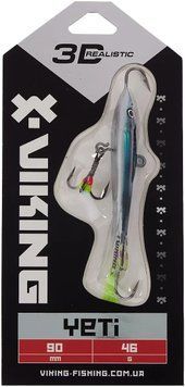 Балансир Viking Fishing Yeti Ice Jig 90mm 46.0g #14 Dark Mackerel 1919.02.68 фото