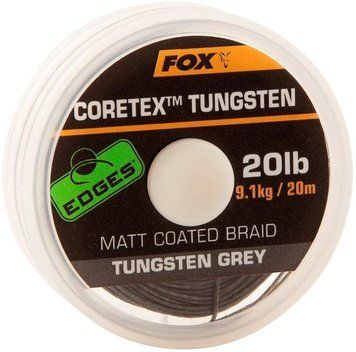 Повідцевий матеріал Fox International Coretex Tungsten 20m 20lb 1579.09.13 фото