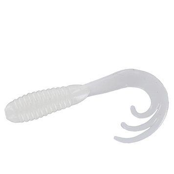 Силікон Big Bite Baits Triple Tip Grub 2" 10 pc #White (2317500) 2317500 фото