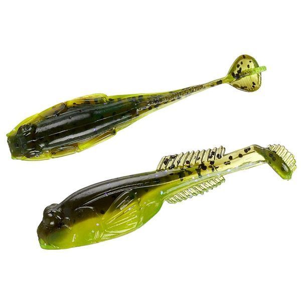 Плавальний силікон ZMAN TRD Gobyz 2.4" 6 pc #Hot Snakes (TGB-349PK6) TGB-349PK6 фото