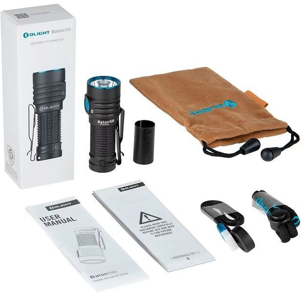 Фонарь Olight Baton Turbo Black 2370.43.96 фото