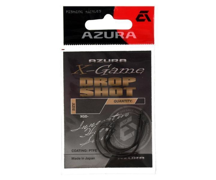 Крючки Azura X-Game Drop Shot №1/0 XGD-10 фото