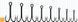 Подвійник Gurza Double Hook Long Shank BN No6 (6шт/пач) 6543.01.04 фото 2