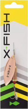Блесна X-Fish Rampage №3 12.5g Copper 1917.05.99 фото