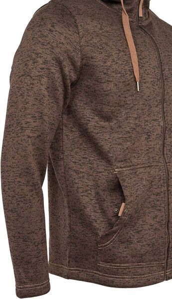Куртка Orbis Textil Herrenjacke Strick-Fleece 418000-69. XL. Темно-коричневий 2900.02.80 фото