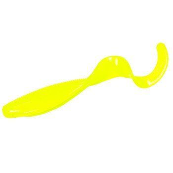 Плавающий силикон ZMAN Streakz Curly Tailz 5" 4pc #Hot Chartreuse (STKCRL5-83PK4) STKCRL5-83PK4 фото
