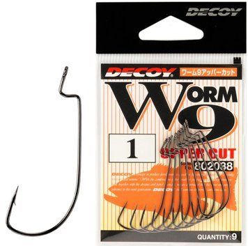 Крючок Decoy Worm9 Upper Cut #2/0 (8 шт/уп) 1562.00.63 фото