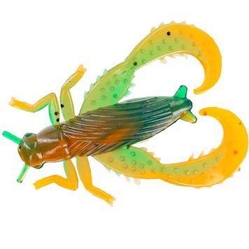 Силикон Big Bite Baits Bug Series-Cricket 1.25" 10pc #Firetiger Swirl (2317515) 2317515 фото