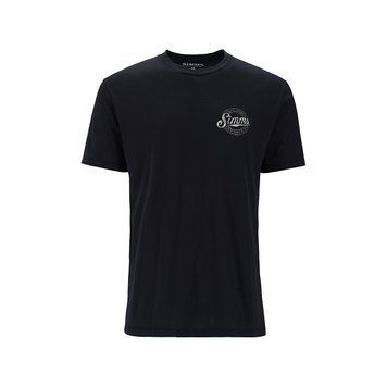 Футболка Simms Circle Lockup T-Shirt Black M (14273-001-30) 14273-001-30 фото