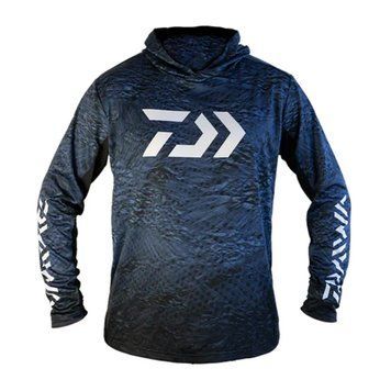 Худи Daiwa Sun Protection Hoodie Navy XL (2291612) 2291612 фото