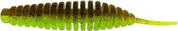 Силикон FishUP Tanta 3" #204 Green Pumpkin/Chartreuse (6шт/уп) 1862.00.18 фото