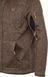 Куртка Orbis Textil Herrenjacke Strick-Fleece 418000-69. XL. Темно-коричневий 2900.02.80 фото 8