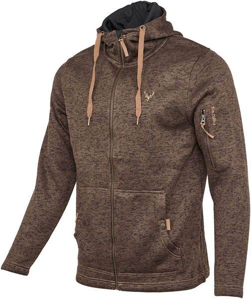 Куртка Orbis Textil Herrenjacke Strick-Fleece 418000-69. XL. Темно-коричневий 2900.02.80 фото