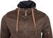 Куртка Orbis Textil Herrenjacke Strick-Fleece 418000-69. XL. Темно-коричневий 2900.02.80 фото 4