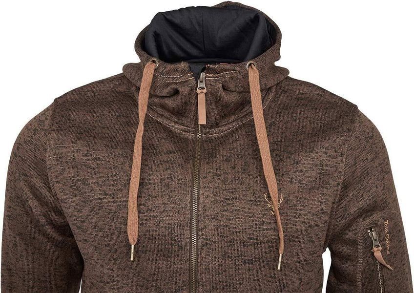 Куртка Orbis Textil Herrenjacke Strick-Fleece 418000-69. XL. Темно-коричневий 2900.02.80 фото