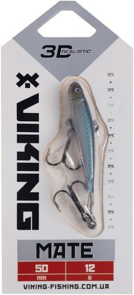 Балансир Viking Fishing Mate Ice Jig 50mm 12g #11 Anchovy 1919.05.15 фото