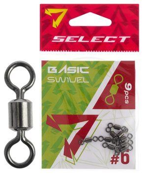 Вертлюжок Select Basic Swivel #6 (9 шт/уп) 1870.75.55 фото