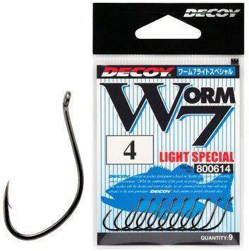 Крючок Decoy Worm7 Light Special #5 (9 шт/уп) 1562.09.34 фото
