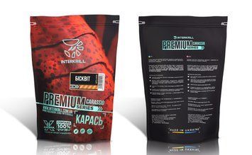 Принада Interkrill Преміум Карась-Бісквіт 1кг NFS-004 фото