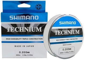 Волосінь Shimano Technium 200m 0.205 mm 3.8 kg 2266.70.02 фото