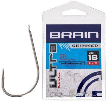 Гачки Brain Ultra Skimmer #18 (20шт/уп) 1858.52.40 фото