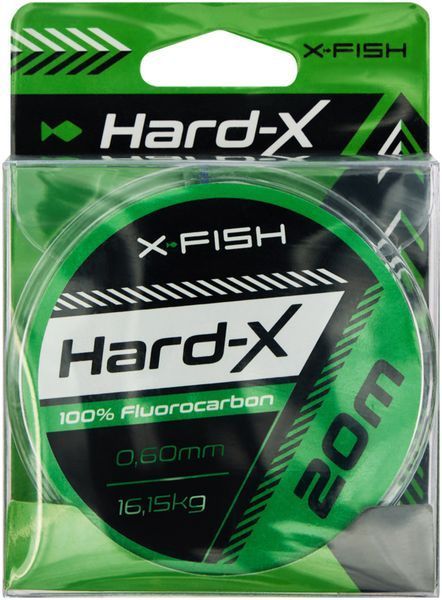Флюорокарбон X-Fish Hard-X 20m (clear) 0.60mm 16.15kg 1917.03.92 фото