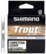 Флюорокарбон Shimano Trout Competition Fluorocarbon 50m 0.165mm 2.05kg Clear 2266.31.96 фото