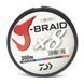 Шнур Daiwa J-Braid X8 300m Multi Color 56kg 0.51mm #10.0 (12755-151) 12755-151 фото 1